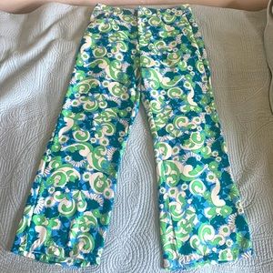 1960’S Cute Flower Pants☘️🌺🌷Size Petite Small.. Adorable.
